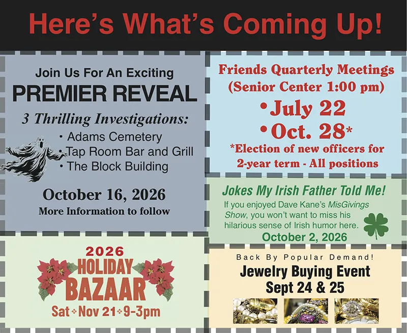 what's coming up summer 26